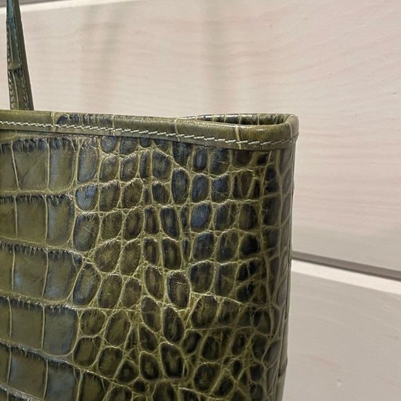 Roberto Cavalli moss green tote - purse NWT - Picture 7 of 15